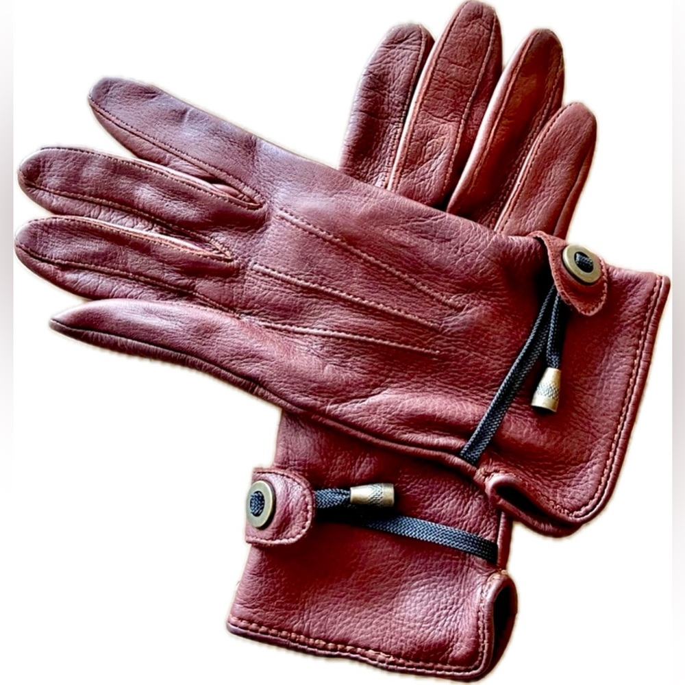 Nordstrom Leather Driving Gloves🧤𝑉𝑖𝑛𝑡𝑎𝑔𝑒